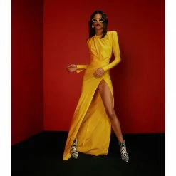 Top 10 🎁 Adriana Super Yellow 👗 Dress By Aggi 🔔 -Cheap Aggi Store vsryccqsyirdps81n4lh