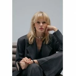 Brand new 👍 Tiffany Downtown Grey Blazer By Aggi 🔔 -Cheap Aggi Store w218s6fp02dz1425uxlk