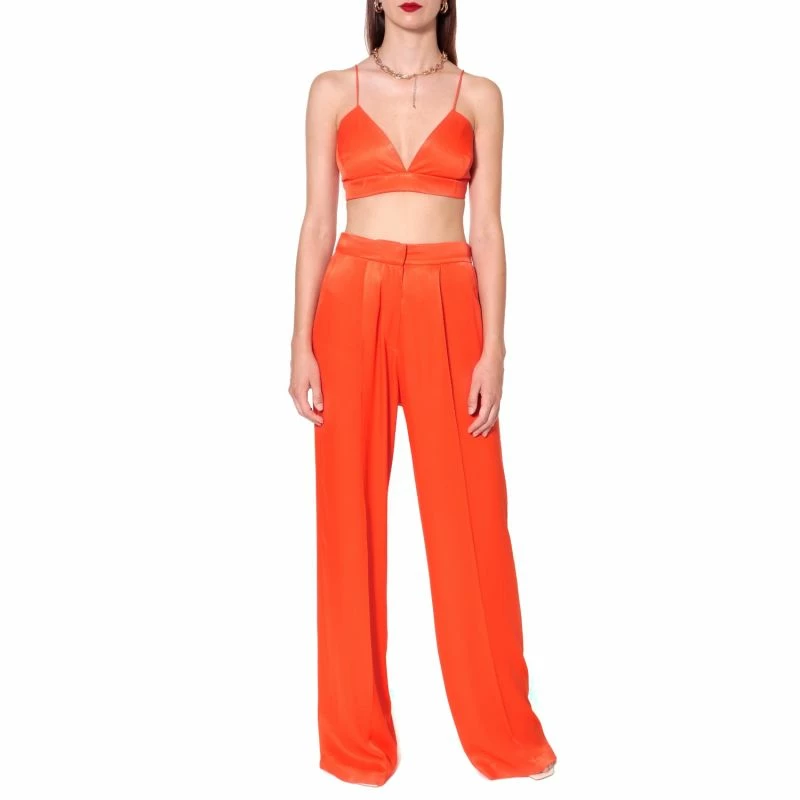 Wholesale 😉 Asha Satin Nasturtium Bralette Top By Aggi 💯 4 Wholesale 😉 Asha Satin Nasturtium Bralette Top By Aggi 💯 - Image 2