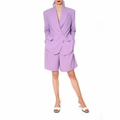Best Pirce 🔔 Ramona Viola Blazer By Aggi ⭐ -Cheap Aggi Store xwiumvj55fbqe7kxncfb
