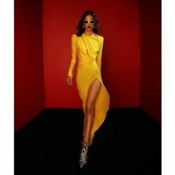 Top 10 🎁 Adriana Super Yellow 👗 Dress By Aggi 🔔 -Cheap Aggi Store y2razjuiapnta3iowwln