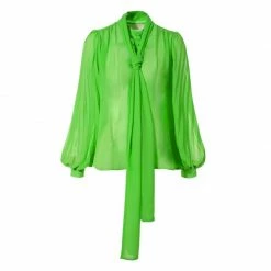 Wholesale 💯 Linda Green Flash Blouse By Aggi 🛒