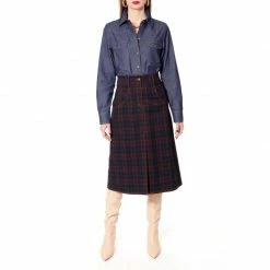 Discount 😉 Chalia Tartan 👗 Skirt By Aggi 🔔 -Cheap Aggi Store zi7dzlhqywmfe29knoqp